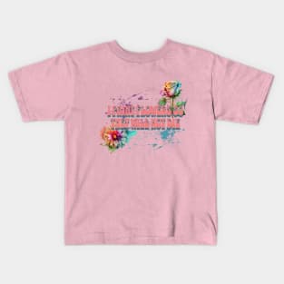 I Paint Flowers So They Will Not Die, Frida Kahlo Kids T-Shirt